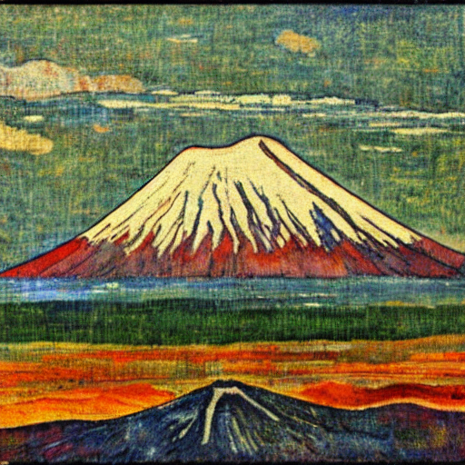 富士山イラスト